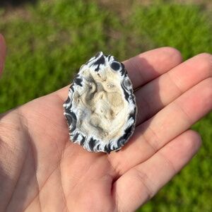 Small Agate Geode Half
